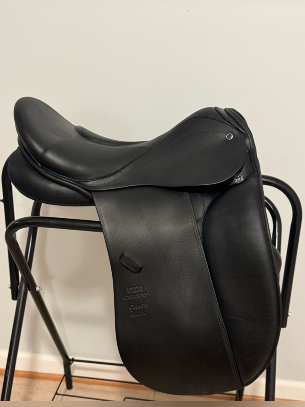 17.5” Stubben Genesis Spezial Dressage Saddle with Biomex seat